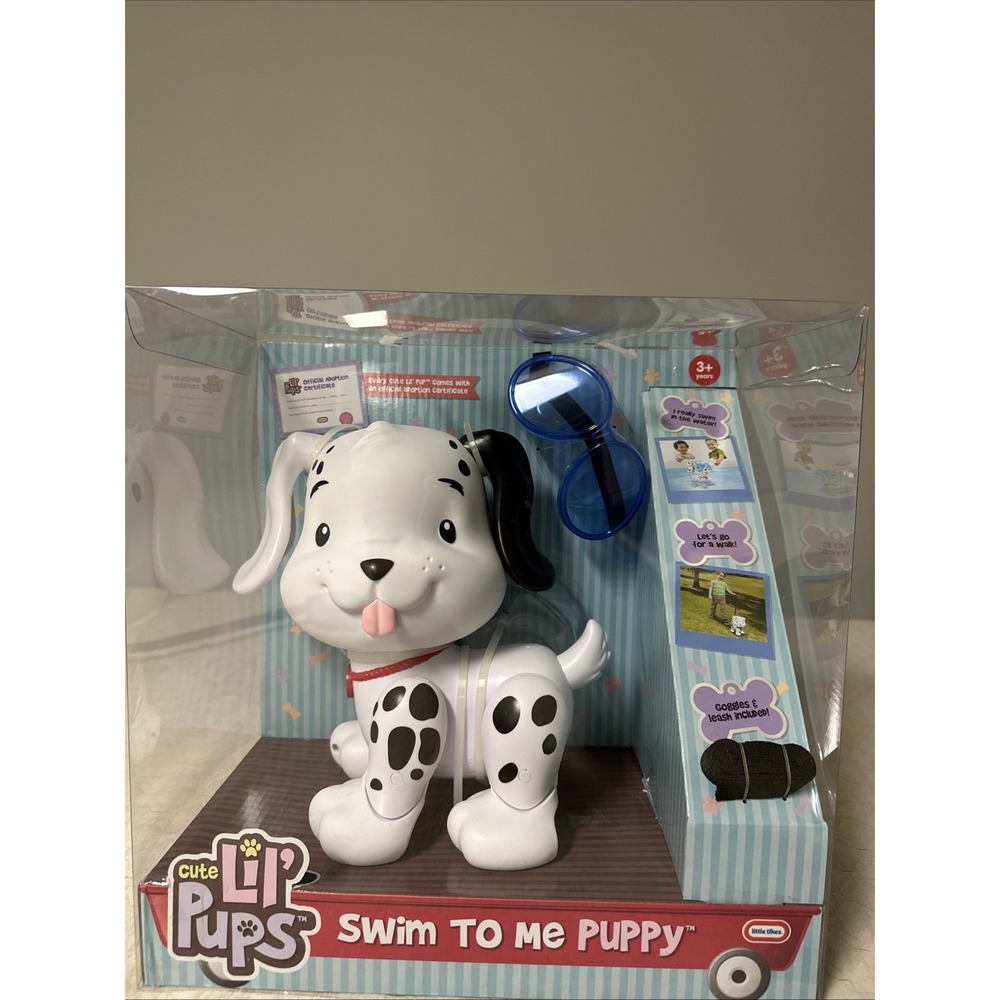 Little Tikes Cute Lil' Pups Swim to Me Puppy Dalmatian Puppy-NIB